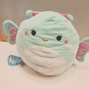 Squishmallows 12" Flip- A-Mallows Archie Axolotl & Reina Butterfly New with Tags